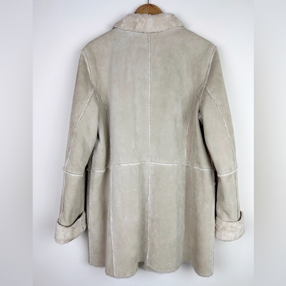 Westbound Vintage Suede Faux Fur Lined Jacket - Picture 6 of 8